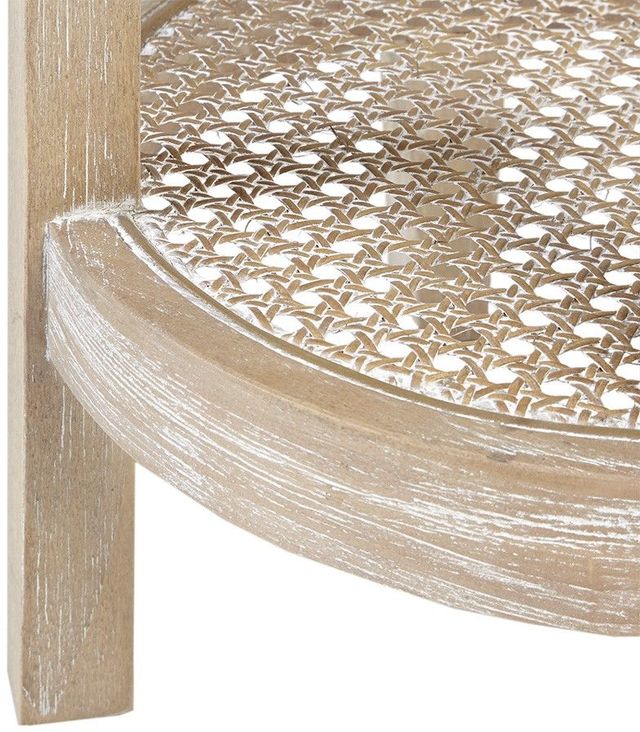 Olliix by Martha Stewart Reclaimed Wheat Harley Round Accent Table-2