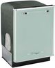 Unique® Appliances Classic Retro 24" Summer Mint Green Built In Dishwasher-2