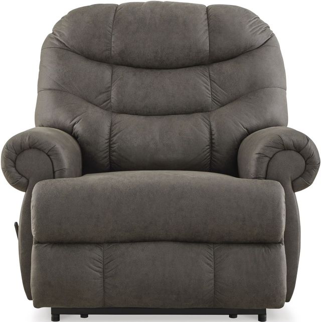 Signature Design by Ashley® Camera Time Gunmetal Manual Recliner-2