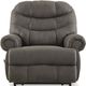 Signature Design by Ashley® Camera Time Gunmetal Manual Recliner-2