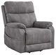 Signature Design by Ashley® Next-Gen Durapella Slate Power Lift Recliner Chair-0