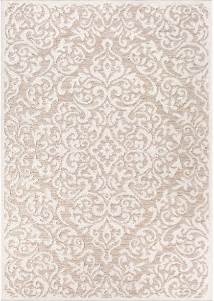 Orian Knitweave Kensington Natural Driftwood 5'x8' Area Rug-0