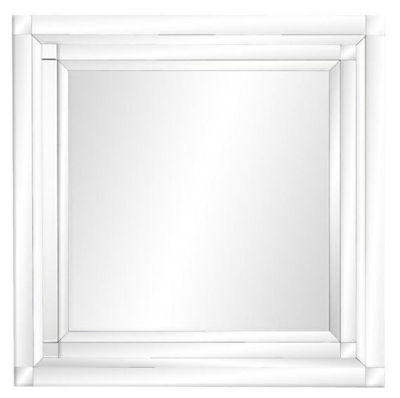 Deco Marche U Select Silver Glass Wall Mirror-0