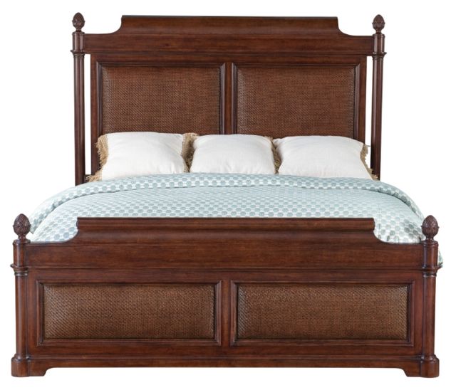 Hooker® Furniture Charleston Maraschino Cherry King Panel Bed-2