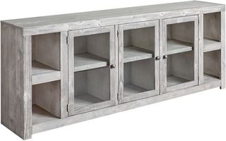 aspenhome® Avery Loft Limestone 84" Console with 3 Doors