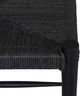 Four Hands Lomas Vintage Coal Wooden/Woven Outdoor Counter Stool-5
