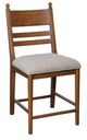 Signature Design by Ashley® Chadworth Brown Upholstered Bar Stool-0