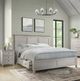 Intercon San Mateo Rustic White King Storage Panel Bed-1