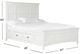 Magnussen Home® Heron Cove Chalk White Queen Storage Panel Bed-2