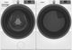 Whirlpool® White Front Load Washer & Electric Dryer Laundry Pair-0