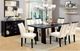 Furniture of America® Luminar Black Dining Table-0