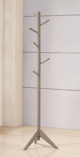 Coaster® Devlin Grey Coat Rack with 6 Hooks-1