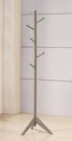 Coaster® Devlin Grey Coat Rack with 6 Hooks-1