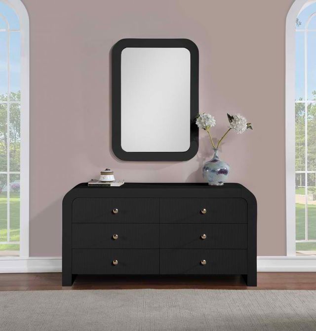 Meridian Furniture Artisto Black Mirror-2