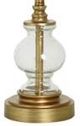 StyleCraft Gold Glass Buffet Lamp-1