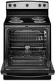Amana® 30" Stainless Steel Freestanding Electric Range with Extra-Large Oven Window-5