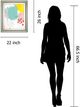 Classy Living Joelle Wehkamp Dots and Colours-Mattie 22"W Wall Art-2