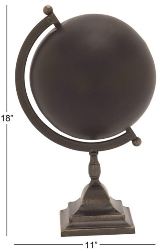 Deco Marche Black 11” Globe-3