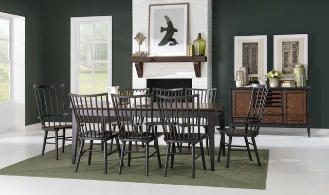 Legacy Classic Fenmore Gunmetal Spindle Dining Side Chair-1