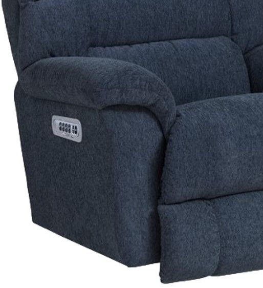 La-Z-Boy® Randell Navy Power Wall Recliner with Headrest and Lumbar-3