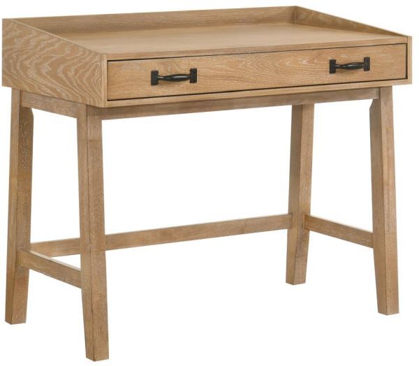 Coaster® Fabian Light Brown Computer Desk with Keyboard Drawer-0