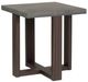 Signature Design by Ashley® Dynnford 3-Piece Gray Occasional Table with Brown Base Set-3
