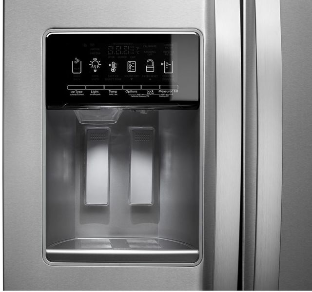 Whirlpool® 19.8 Cu. Ft. Fingerprint Resistant Stainless Steel Side-by-Side Counter Depth Refrigerator-1
