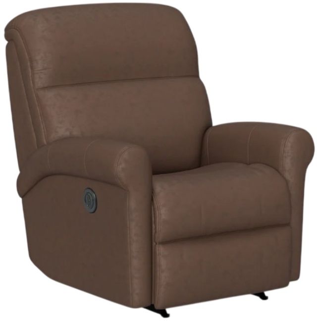Flexsteel® Customizable Davis Leather Power Recliner-3