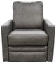 Best® Home Furnishings Customizable Giana Leather Power Swivel Chair-1