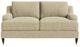 Bassett® Furniture Customizable Stockten English Arm Loveseat with Casters-1