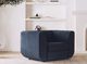 Moe's Home Collection Rosy Deep Blue Lounge Chair-3