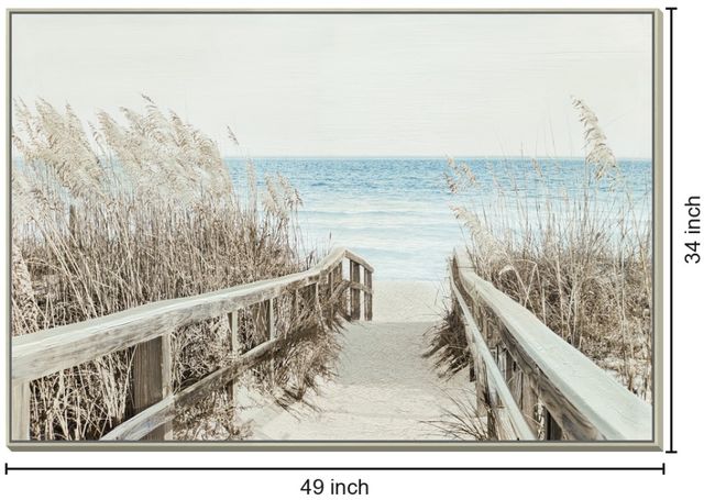 Classy Living Seaside Passageway Serenity  Wall Art-2