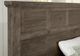 Vaughan-Bassett Sawmill Saddle Gray King Louver Storage Bed-1