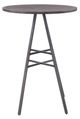 American Woodcrafters Filmore Slate Grey Pub Table with Grey Oak Base-1