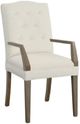 Fairfield® Customizable Entree Dining Camel 23" Short Back Arm Chair-0