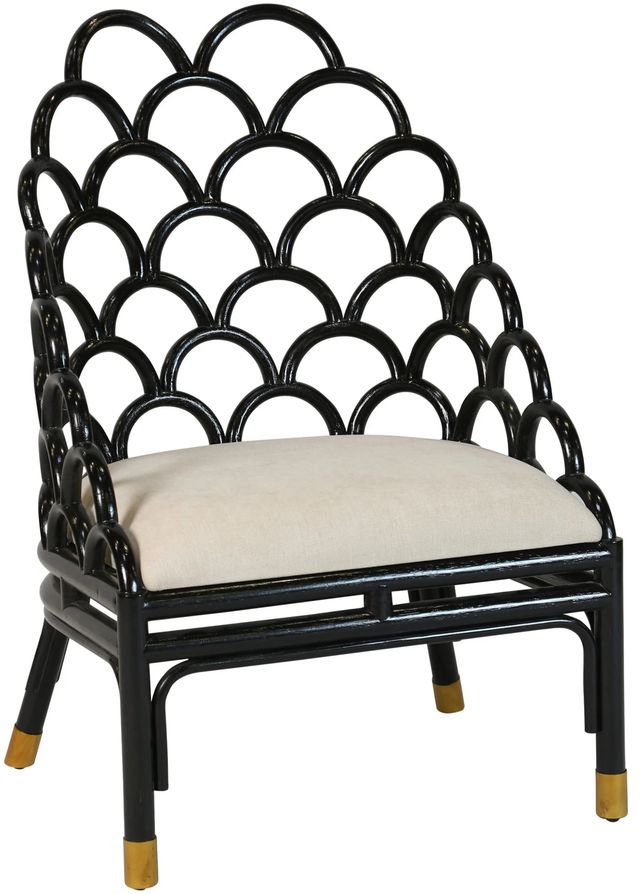 Stylecraft Tamara Day Black Brillance Dining or Lounge Chair-0