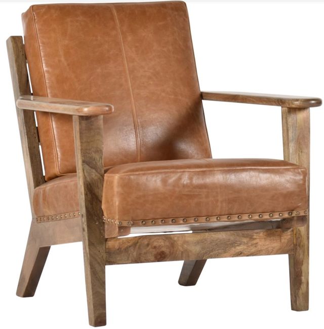 Jaipur Furniture Jorge Brown Accent Chair-0