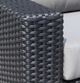 CabanaCoast® Customizable Brighton Wicker Outdoor Swivel Glider Chair-2