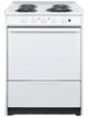 Summit® 24" White Slide-In Electric Range-0