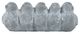 A & B Home Matte Gray Bird Planter-3