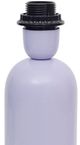 Moe's Home Collection Echo Soft Purple Gloss Table Lamp-3