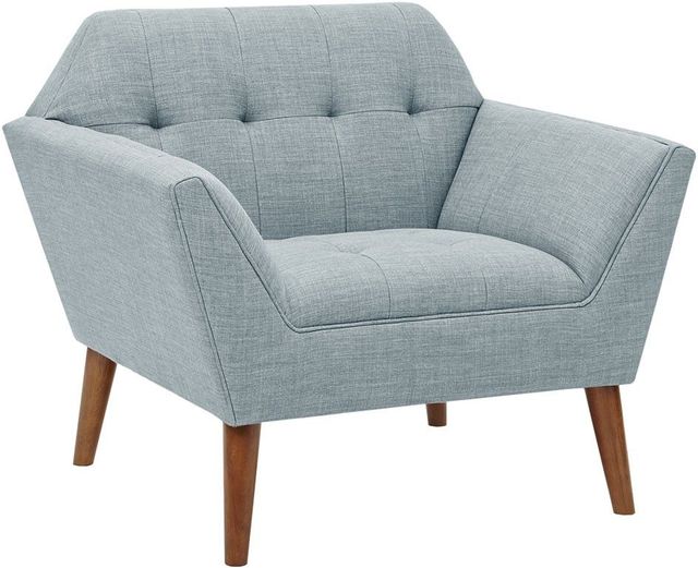 Olliix by INK+IVY Light Blue Newport Lounge Chair-2