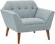 Olliix by INK+IVY Light Blue Newport Lounge Chair-2