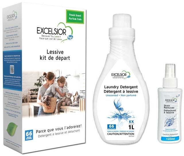 Excelsior® 1L Fresh Scent Laundry Detergent with Stain Remover