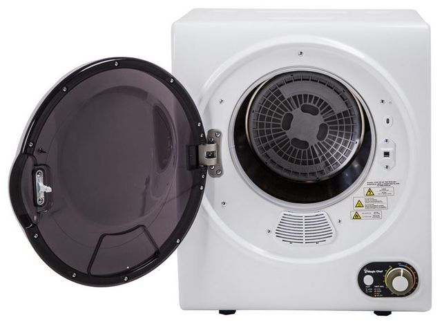 Magic Chef® 1.5 Cu. Ft. White Compact Electric Dryer-1