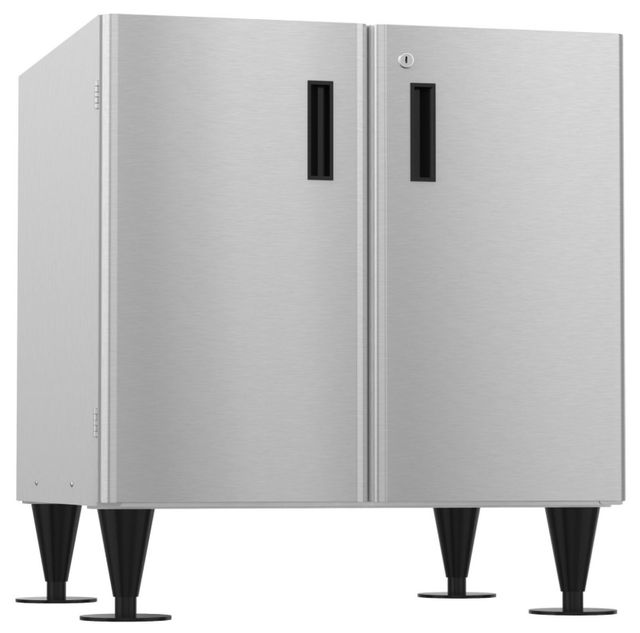 Hoshizaki 22" Stainless Steel Icemaker/Dispenser Stand with Lockable Doors-0