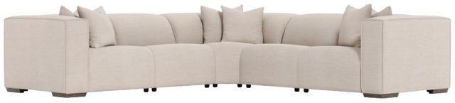 Bernhardt Bliss Bernhardt Living 5-Piece Beige L-Shape Power Reclining Sectional-3