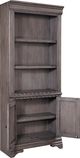 aspenhome® Sinclair Ash Grey 2-Door Bookcase-1