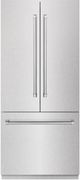 ZLINE 36" 19.6 Cu. Ft. Satin Stainless Steel Built In Bottom Freezer Refrigerator-0
