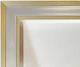 Stylecraft Gold/Silver Beveled Framed Wall Mirror-1